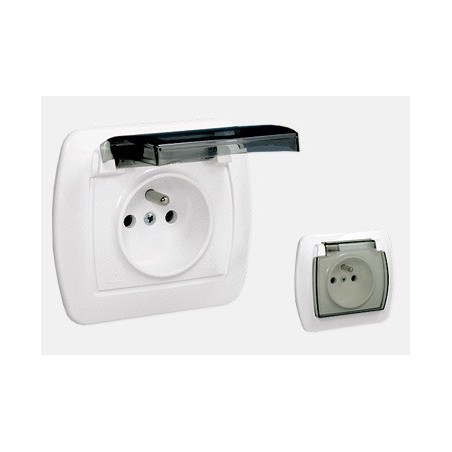Gniazdko elektryczne z klapką XTIMAGZ1BE/11