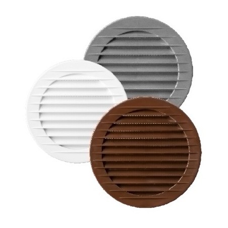 Kratka wentylacyjna z siatką na rurę fi 100mm ROXKRA02-146