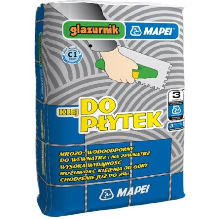 Klej do płytek MAPEI GLAZURNIK 25 kg BAWGLA10.3
