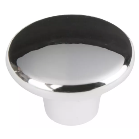 Gałka meblowa plastikowa chrom 189GAL16