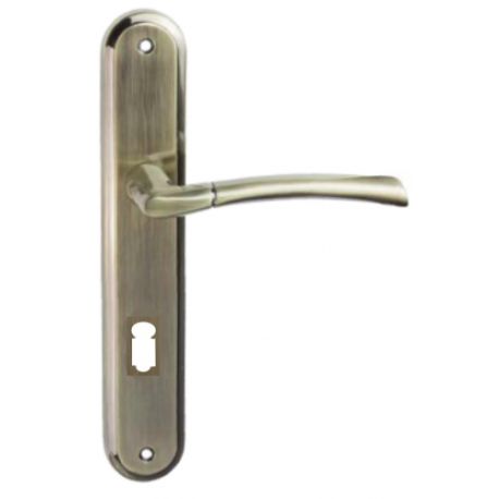 Klamka drzwiowa KORA 72mm na klucz 189KLA30