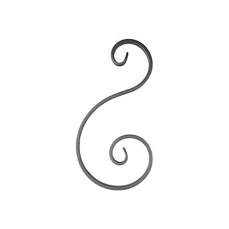 Element skrętny z płask. 12x6mm 115x230mm ART10022