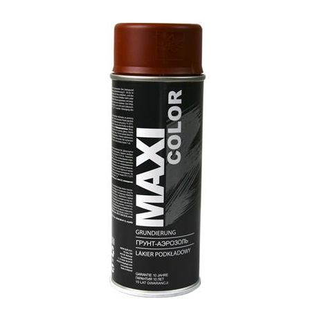 Lakier podkładowy MAXI COLOR spray 400ml czerwony MOTMX0003