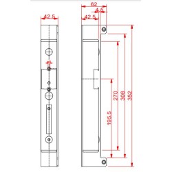 KASETA ELEKTROZACZ.DLUGA KE2