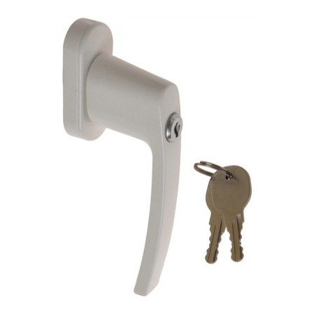 KLAMECZKA OKIEN.BIAŁA Z KLUCZY