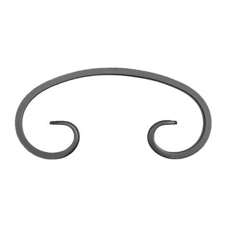 Zierelement C 12x6mm 160x75mm ART10034