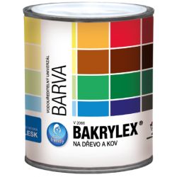 Emalia uniwersalna BAKRYLEX czerwony połysk 0,7kg A-BAK01.13