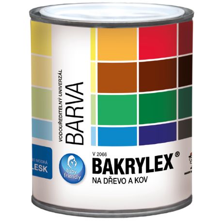 Emalia uniwersalna BAKRYLEX brąz średni matowa 0,7kg A-BAK01.27
