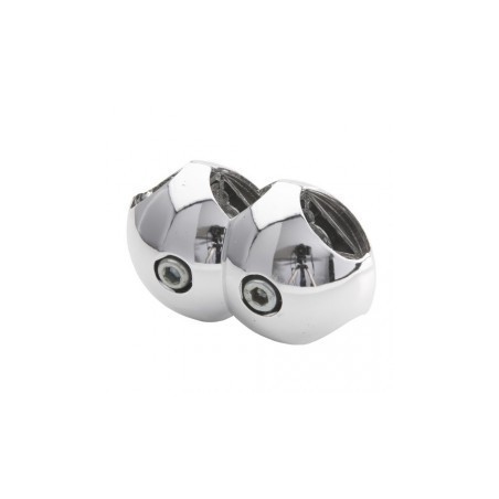 Złącze potrójne równoległe - Ø 16 chrom SZ16.304