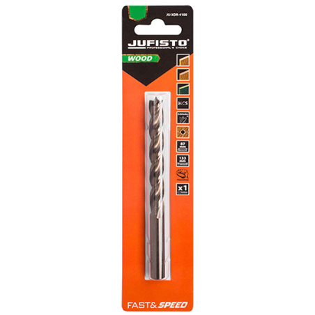 Wiertło do drewna 8,0 mm z potrójną spiralą XW21S008