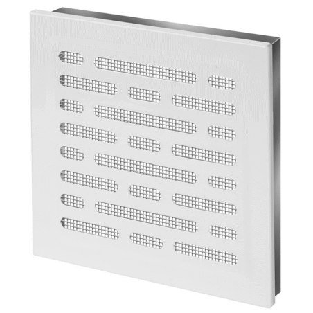 Kratka wentylacyjna 14x14 biała AWMN1B
