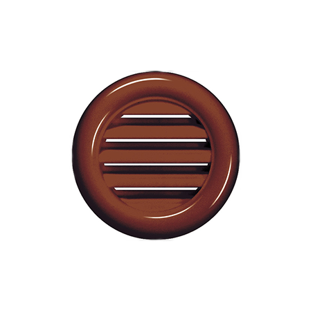 Kratka wentylacyjna MINI-AWENT fi 52mm brązowa AWT72BR