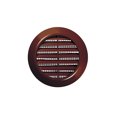 Kratka wentylacyjna MINI-AWENT fi 80mm brązowa AWT74BR