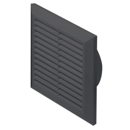 Kratka wentylacyjna CLASSIC 170x170mm grafitowa  AWT61GR