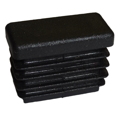 Zaślepka prostokątna 15x20mm czarna TULZAS15X20CZ