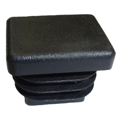 Zaślepka prostokątna 20x50mm czarny TULZAS20X50CZ