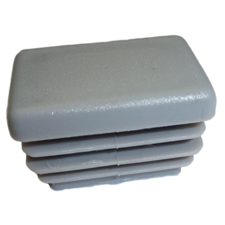 Zaślepka prostokątna 20x50mm szara TULZAS20X50SZ