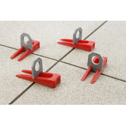 SYSTEM POZIOM. PRO-SP600 1.5MM MIX KLIPSY/KLINY 300/100SZT + WIADRO 5L