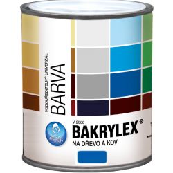 Emalia uniwersalna BAKRYLEX 0,7kg niebieski mat BAK01.06