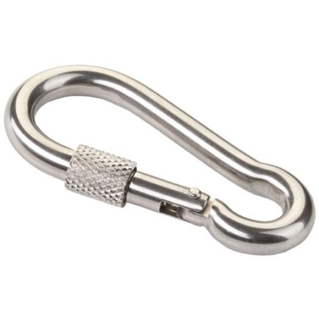 Karabińczyk z zabezpieczeniem 8x80mm BASKAR74.8Z