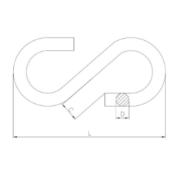 Ogniwo uzupełniające typu S 6mm BASOGN74.6S