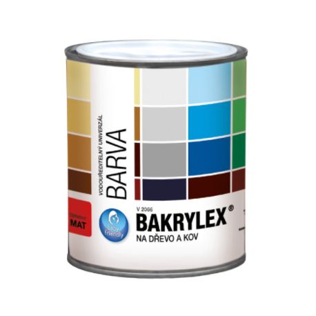 Emalia uniwersalna BAKRYLEX 0,7kg brąz średni mat BAK01.08
