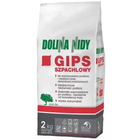 Gips szpachlowy DOLINA NIDY 2kg BAWGIP10.2