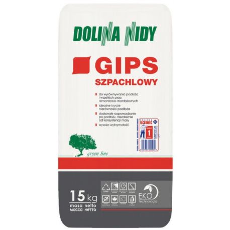 Gips szpachlowy DOLINA NIDY 15kg BAWGIP10.7