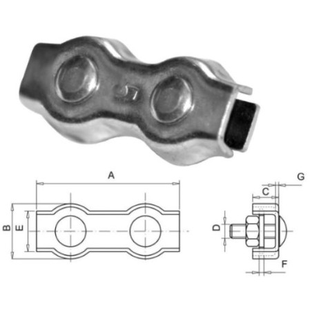 ZACISK LINOWY SIOD.PODW.FI 2MM
