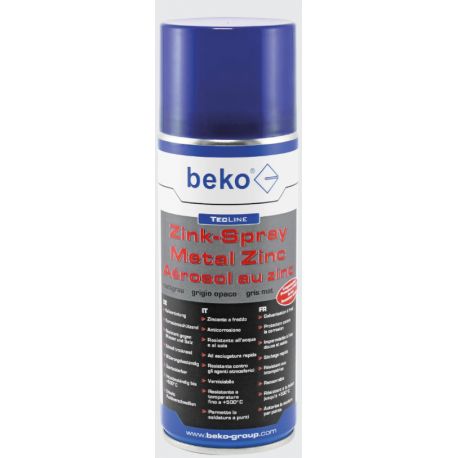 Cynk w spray’u 400 ml matowy BE-2952400
