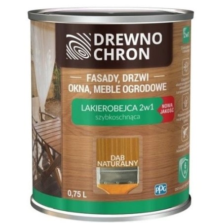Lakierobejca DREWNO CHRON dąb 0,8l BAWLAK10.11