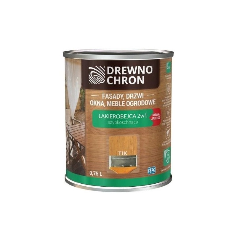 Lakierobejca DREWNO CHRON tik 0,8l BAWLAK10.13