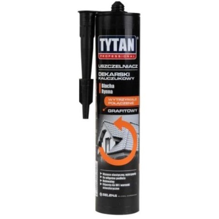 Uszczelniacz dekarski kauczukowy grafitowy SEL-USZ07