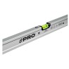 Poziomnica PRO600 anodowana srebrna z magnesami 80cm PROPOZ01.61