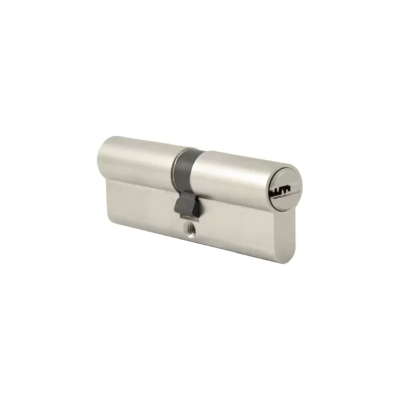 Wkładka bębenkowa CYKLOP 30/30+5kluczy nikiel satyna WKL126.156