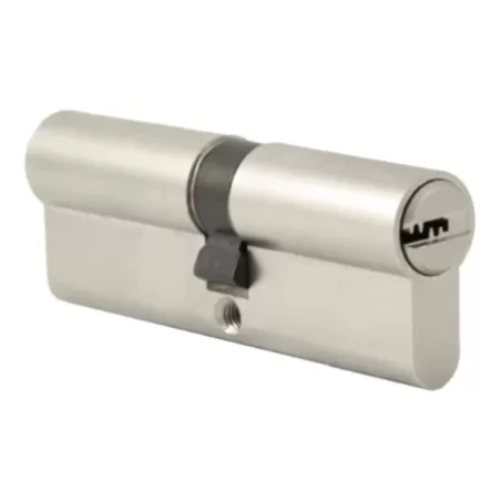 Wkładka bębenkowa CYKLOP 30/30+5kluczy nikiel satyna WKL126.156