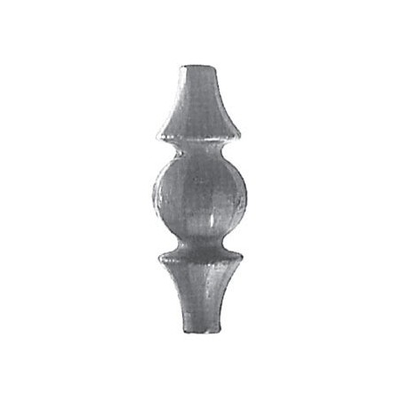 Schmiedestück für Eisenstange fi12-14mm 90x30mm POL13.186.06