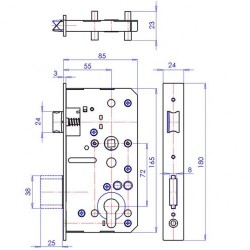 Zamek do puszki 30 ZAM07.02