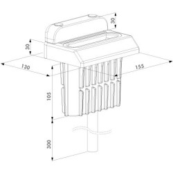 Opór dolny dla rygli wewn. CSG dla SUBY WADOPO01.2 