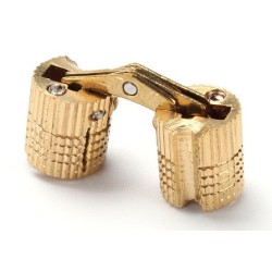 Zawias cylindryczny z mosiądzu fi10  ZAW206.48