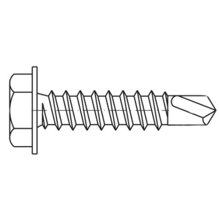 Blachowkręt z łbem sześciokątnym 4,2x16mm WKBL79.01