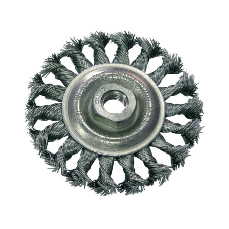 Szczotka tarczowa fi 100mm z gwintem X32530