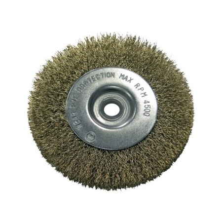 Szczotka tarczowa fi 100mm mosiądzowana X32810