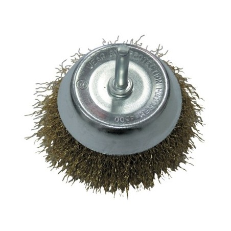 Szczotka doczołowa fi 50mm z trzpieniem mosiądzowana X32845