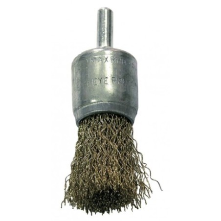 Szczotka pędzelkowa fi 17mm z trzpieniem mosiądzowana X32861