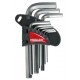Zestaw kluczy imbusowych długich 1,5-10mm X48329