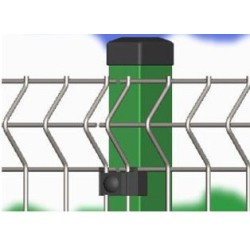 Łącznik ogrodzeń panelowych grafit ABILAC01.2GR