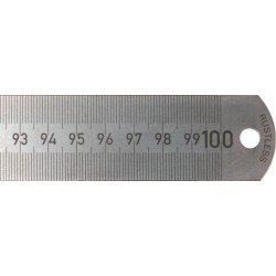 Liniał stalowy nierdzewny 500mm XBLIN500N