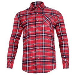 Koszula flanelowa w kratę "2XL" XL4180305