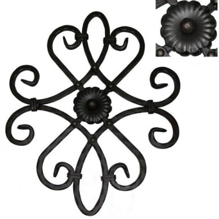 Rosette 530x420mm MET13.018